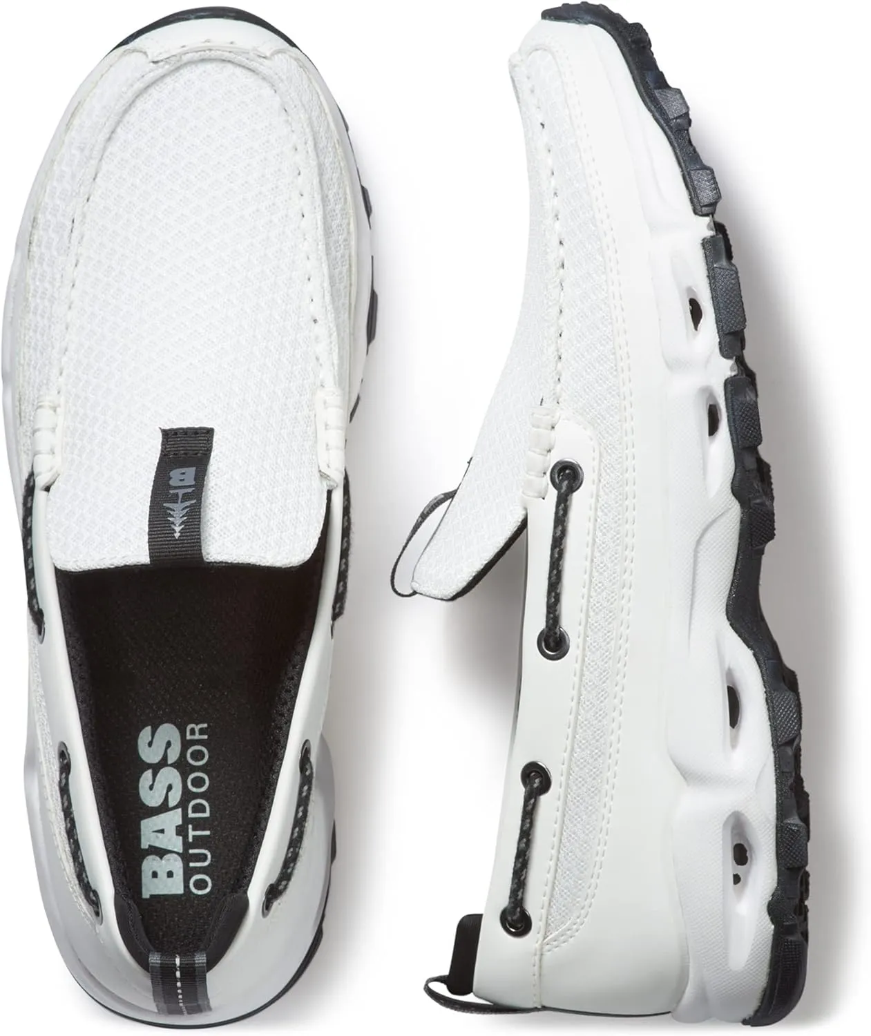 BASS OUTDOOR Men's Water Resistant Aqua Deck Shoe