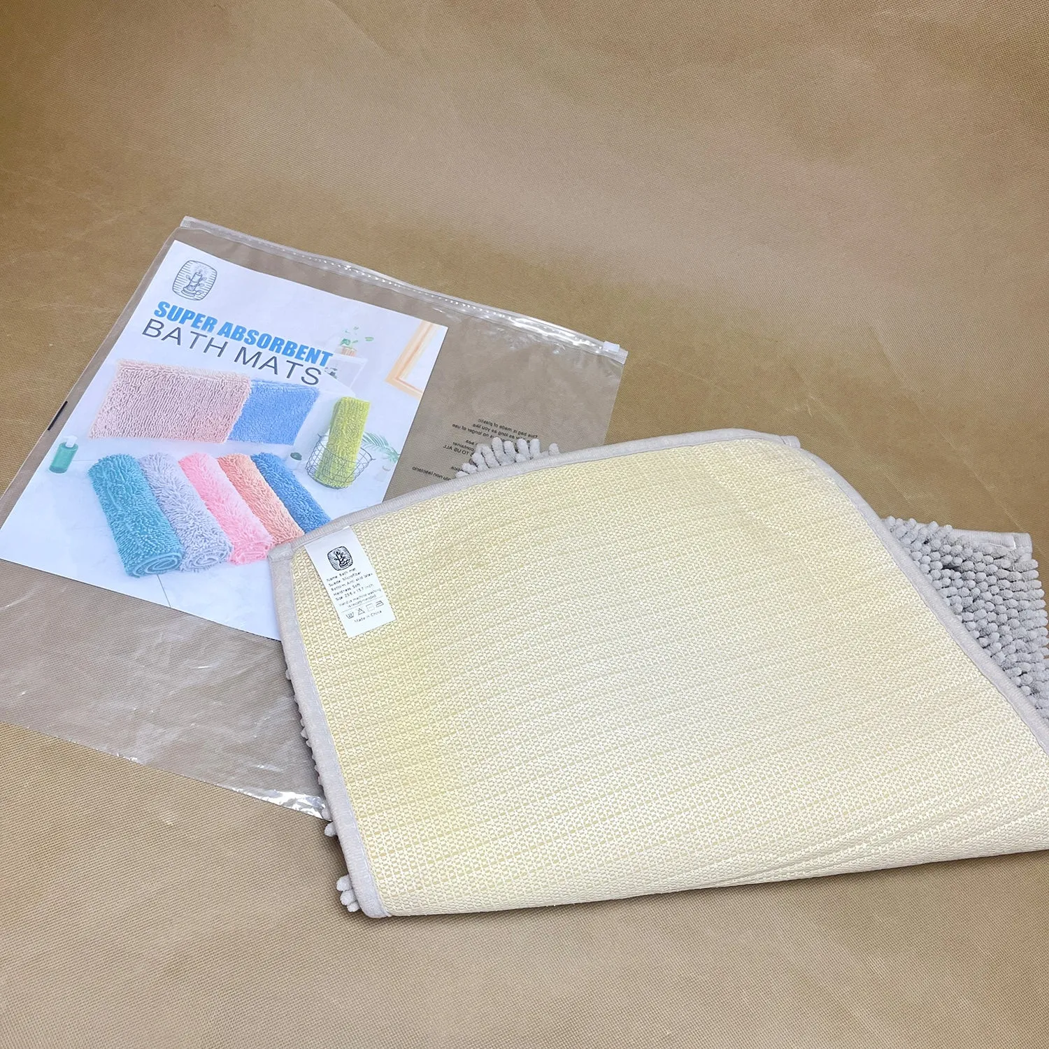 Bath mats,  Quick Dry Microfiber Mats,   Bathroom Home Decor Accessories