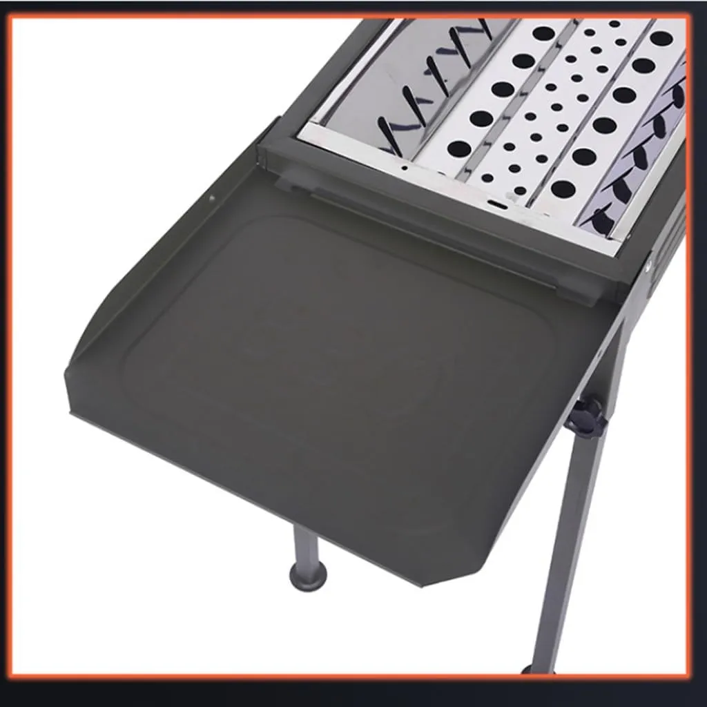 BBQ Rack Portable and Foldable Outdoor Barbecue Stove Thickened Barbecue Utensils