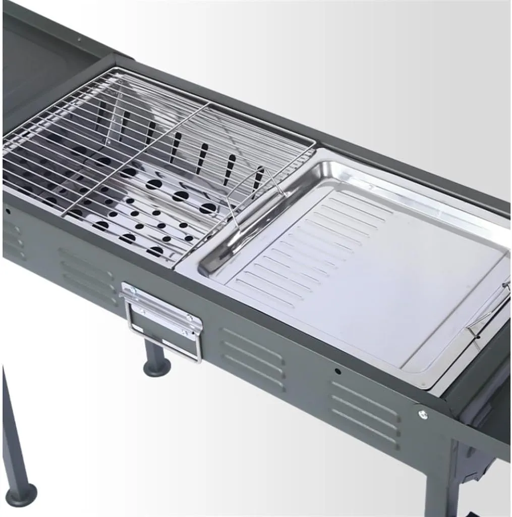 BBQ Rack Portable and Foldable Outdoor Barbecue Stove Thickened Barbecue Utensils