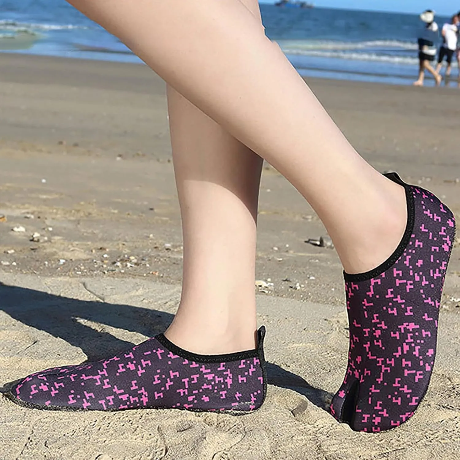Beach Pool Swim Shoes Men Women Quick Dry Aqua Water Shoes Barefoot Surf Hiking Kayaking Diving Yoga Outdoor Sports Lightweight