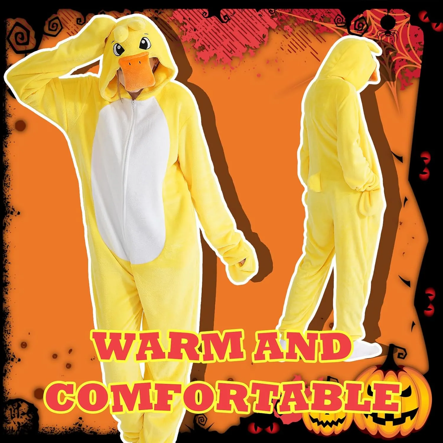 Beauty Shine Unisex Adult Onesie One Piece Pajamas Cosplay Cartoon Costume Halloween Christmas Sleepwear Jumpsuit Homewear