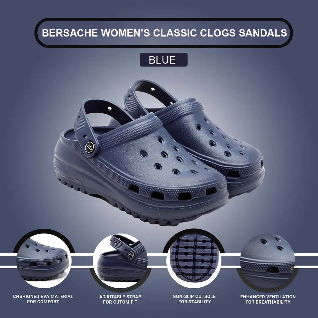 Bersache Extra Soft Classic Casual with  Regular wear with Ultra Soft & Flexibility Technology Flip Flop For women's/Girl's-(6131-Blue)