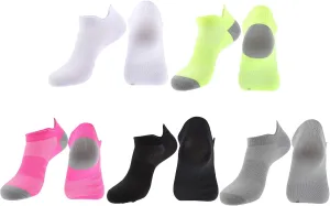 BESPORTBLE 5 Pairs Socks Casual Low Cut Liners Women s Boat Shoe Liner Sock Women s Low Cut Women Boat Shoe Non Slip Flat Boat Line Slippers no Heel Miss Nylon
