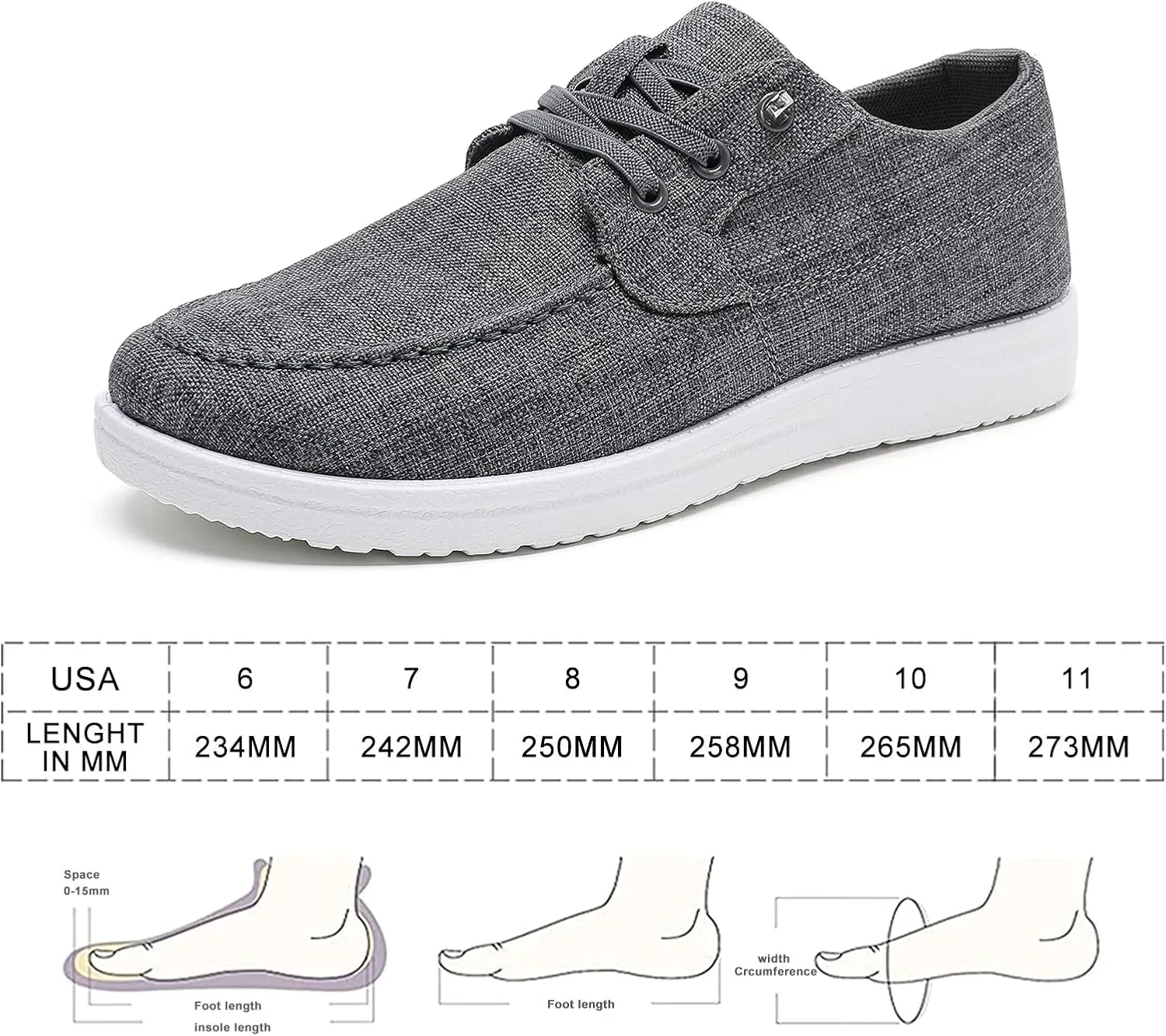 Betrue Lightweight Boat Shoes for Women, Womens Casual Loafers, Womens Slip On Deck Shoes, Breathable Canvas Sneakers for Women