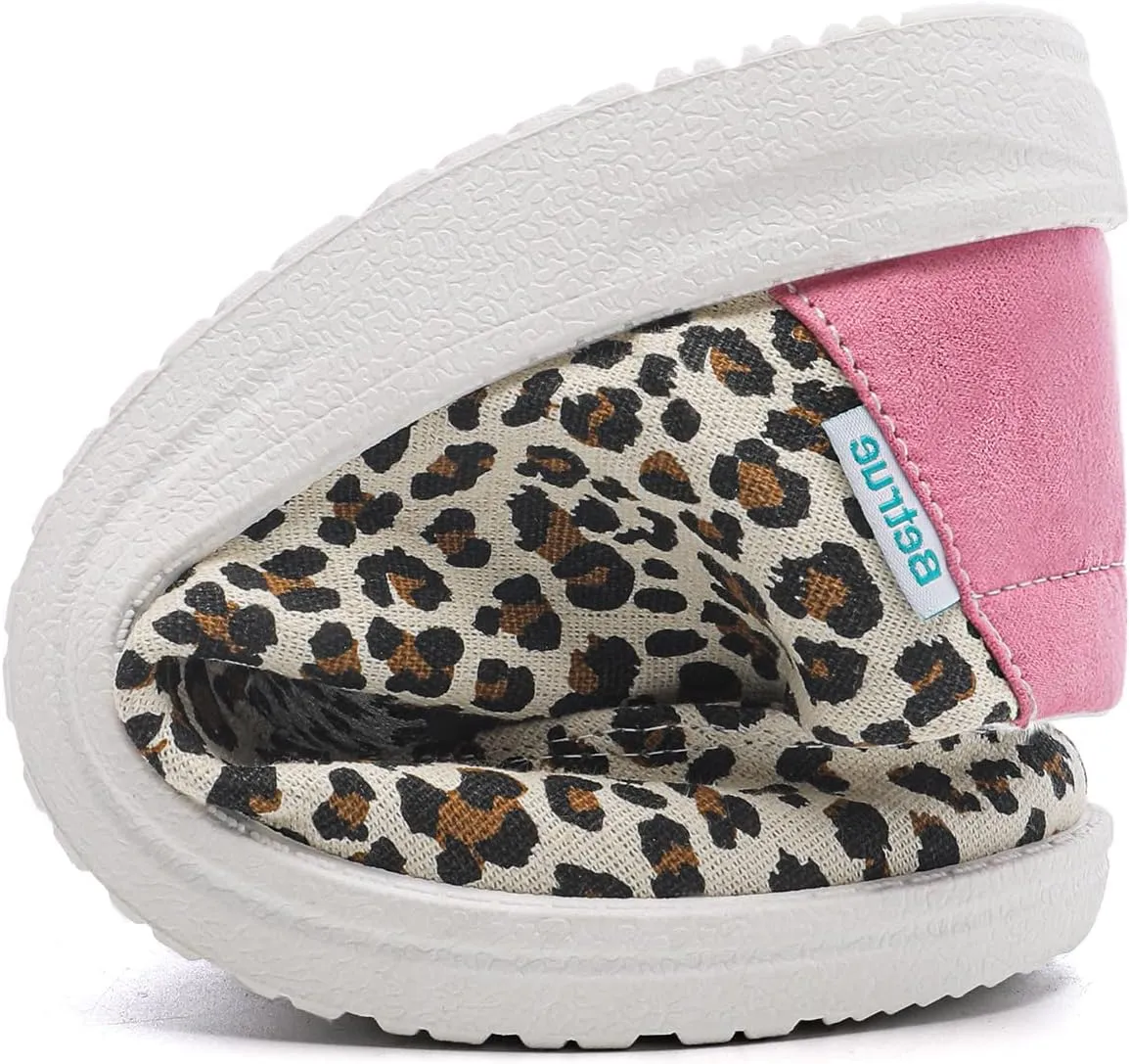 Betrue Lightweight Boat Shoes for Women, Womens Casual Loafers, Womens Slip On Deck Shoes, Breathable Canvas Sneakers for Women