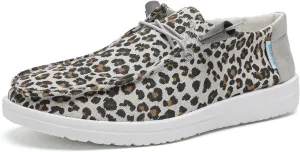 Betrue Lightweight Boat Shoes for Women, Womens Casual Loafers, Womens Slip On Deck Shoes, Breathable Canvas Sneakers for Women