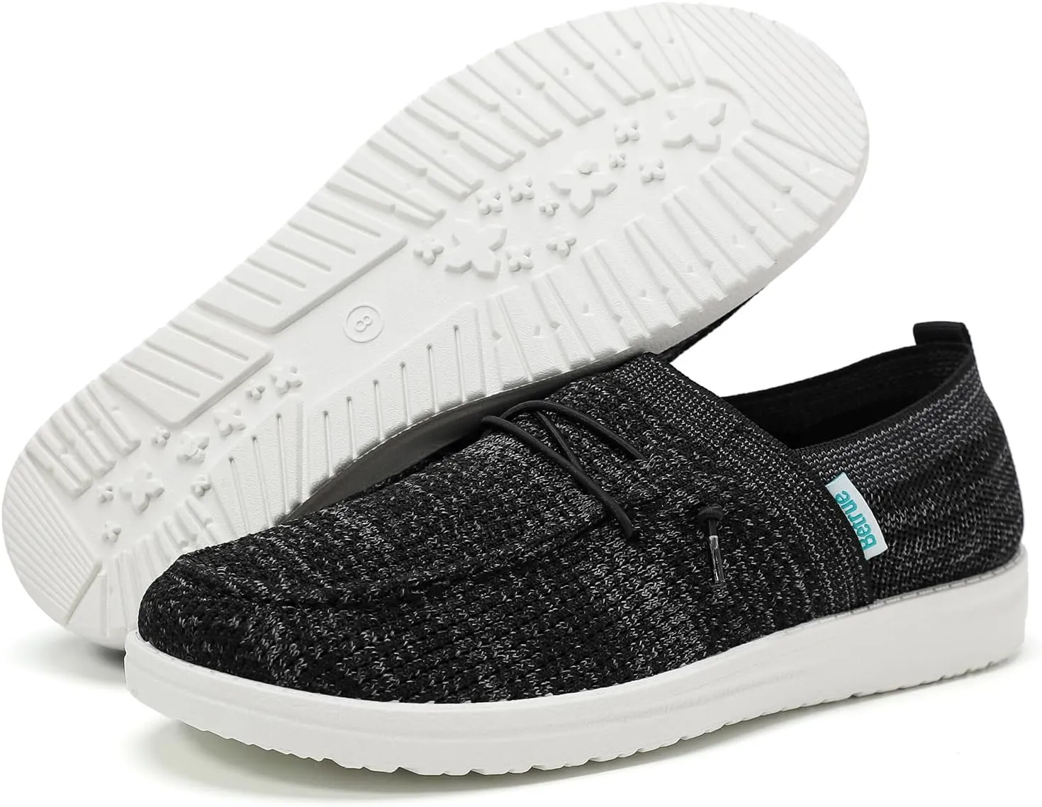 Betrue Lightweight Boat Shoes for Women, Womens Casual Loafers, Womens Slip On Deck Shoes, Breathable Canvas Walking Shoes for Women