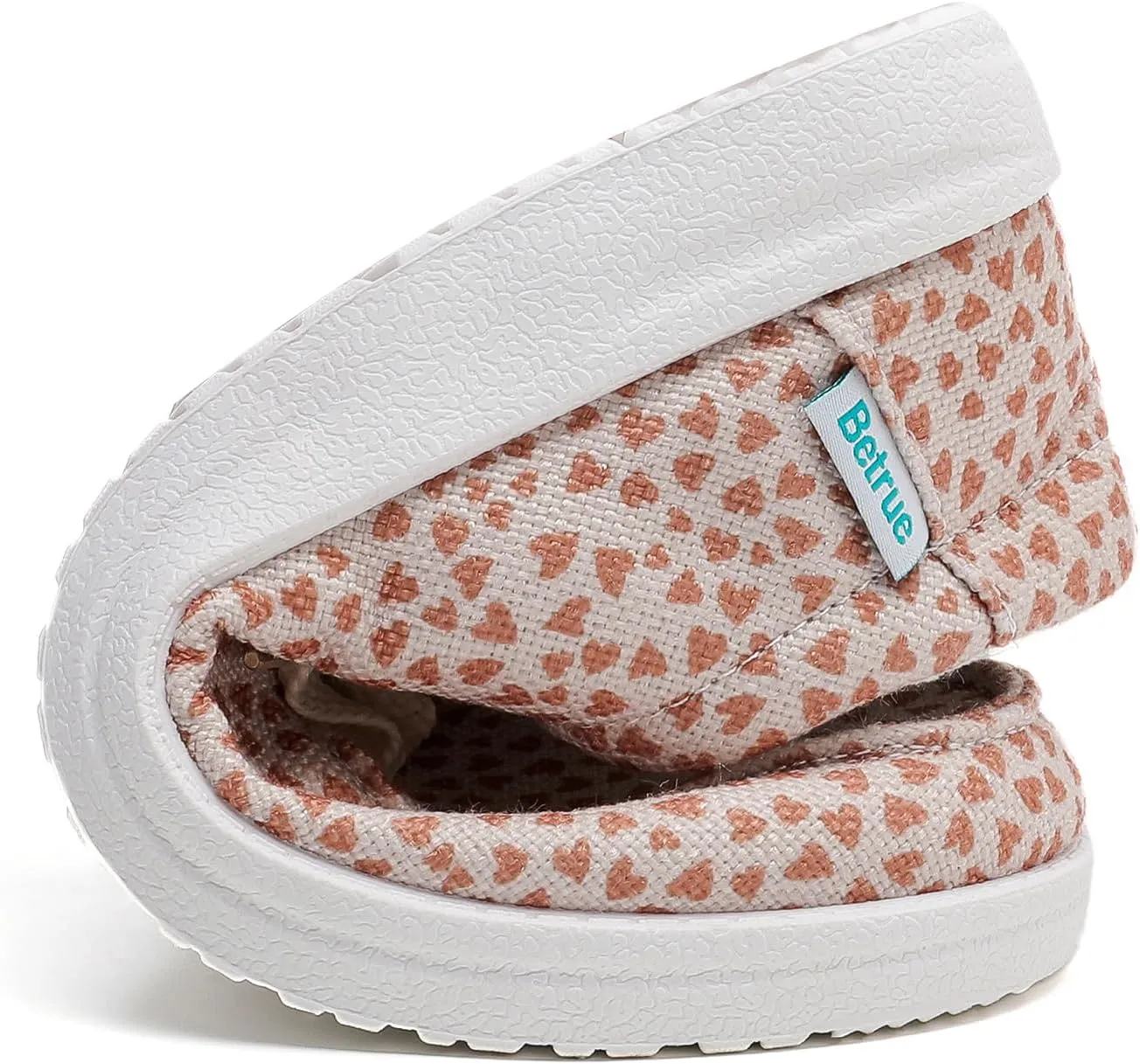 Betrue Women's Lightweight Boat Shoes, Casual Loafers, Slip On Deck Shoes, Breathable Canvas Sneakers