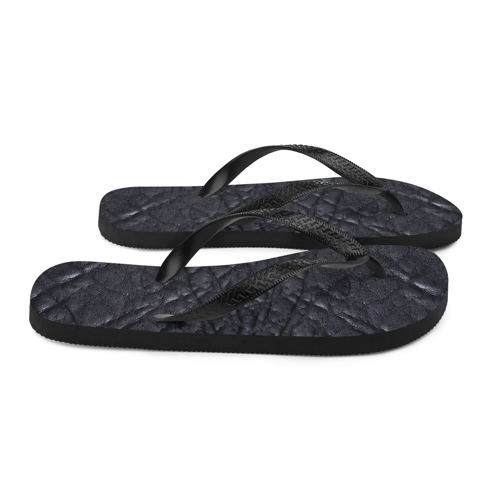 Black Elephant Flip Flop
