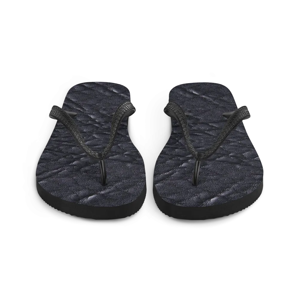 Black Elephant Flip Flop