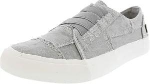 Blowfish Malibu Marley - Shoes for Women - Canvas Upper - Rubber Outsole - Cushioned Fabric Footbed Sweet Gray Color Washed Canvas 6.5 M