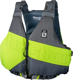 BLUESTORM Drift Kayak Life Jacket (PFD) | Fully Adjustable | Universal Sized | US Coast Guard Approved | for Kayaking, Paddling, SUP, Fishing and More