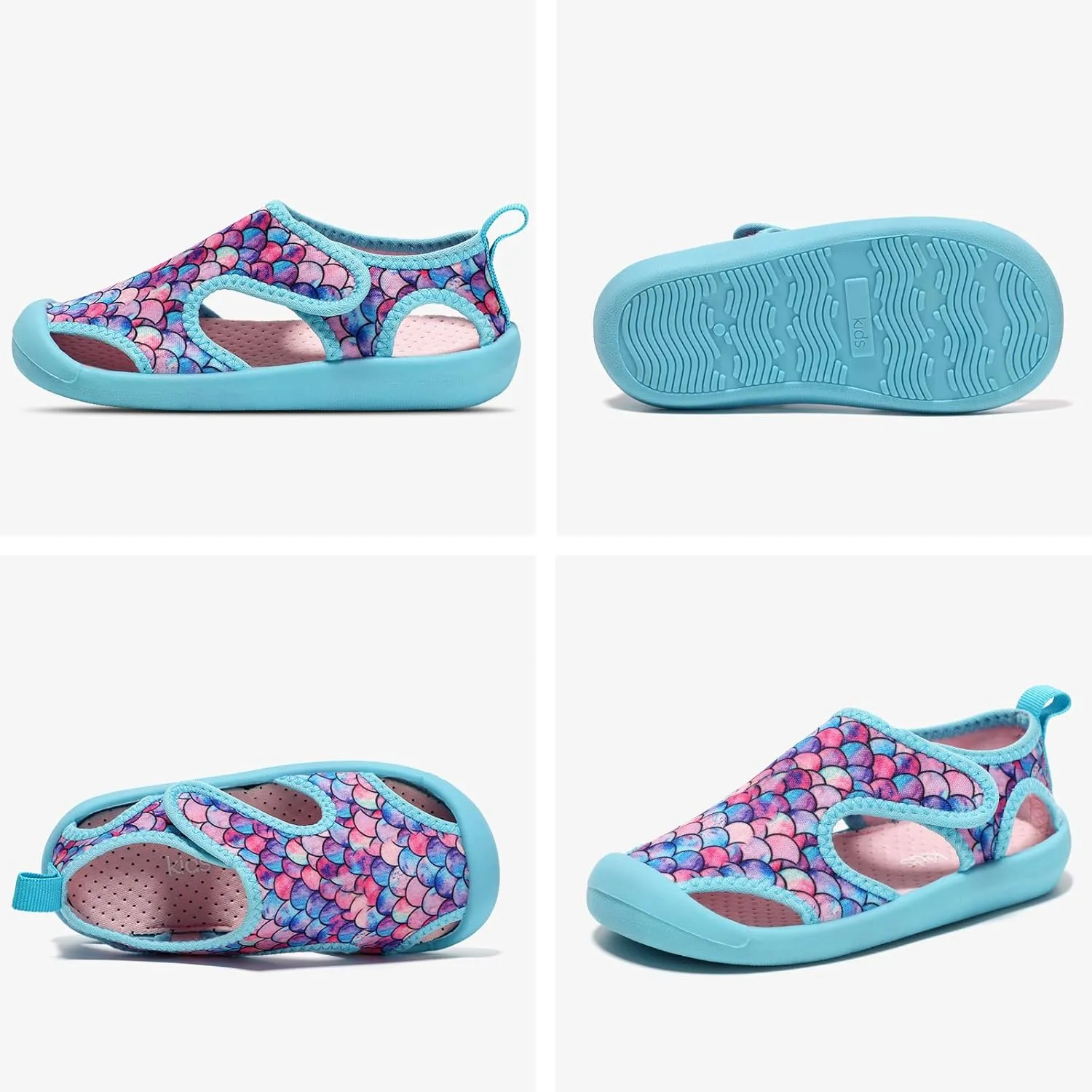 Boys Girls Water Shoes Quick-Dry Cute Beach Swim Pool Shoes