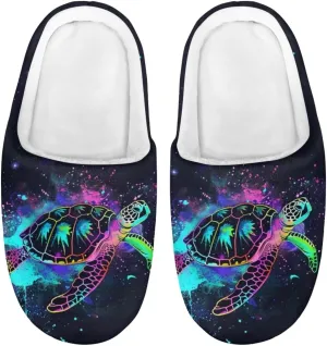 Boys Slippers Winter House Shoes Warm Soft Plush Girls Slip On Bedroom Slippers Indoor Home