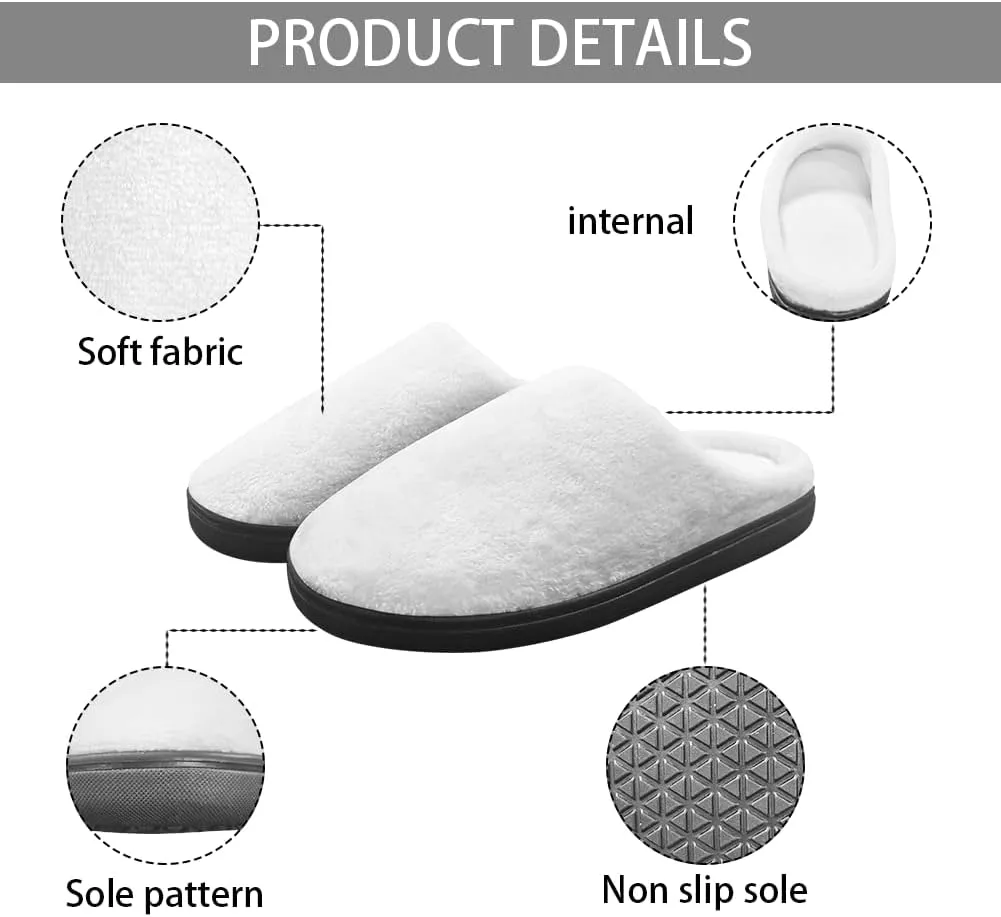 Boys Slippers Winter House Shoes Warm Soft Plush Girls Slip On Bedroom Slippers Indoor Home