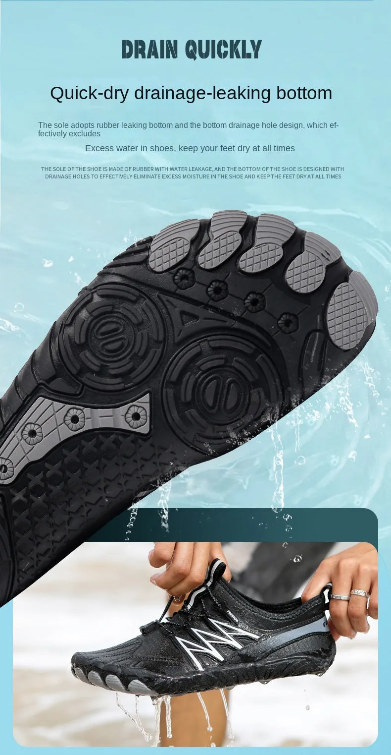Breathable Water Shoes for Hiking and Swimming