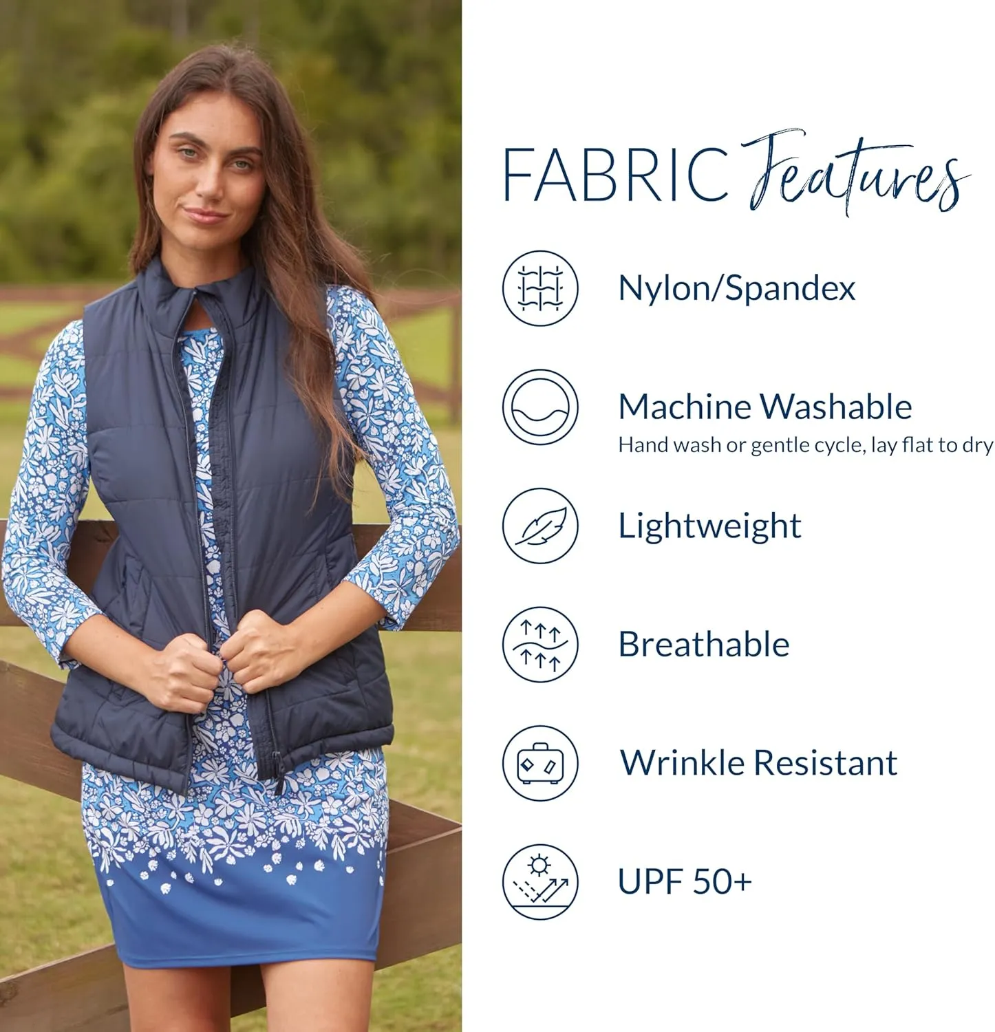 Cabana Life Shift Dress, UPF 50  Sun Protection Casual Dress, Boat Neckline, Quarter Sleeve, Womens Fashion