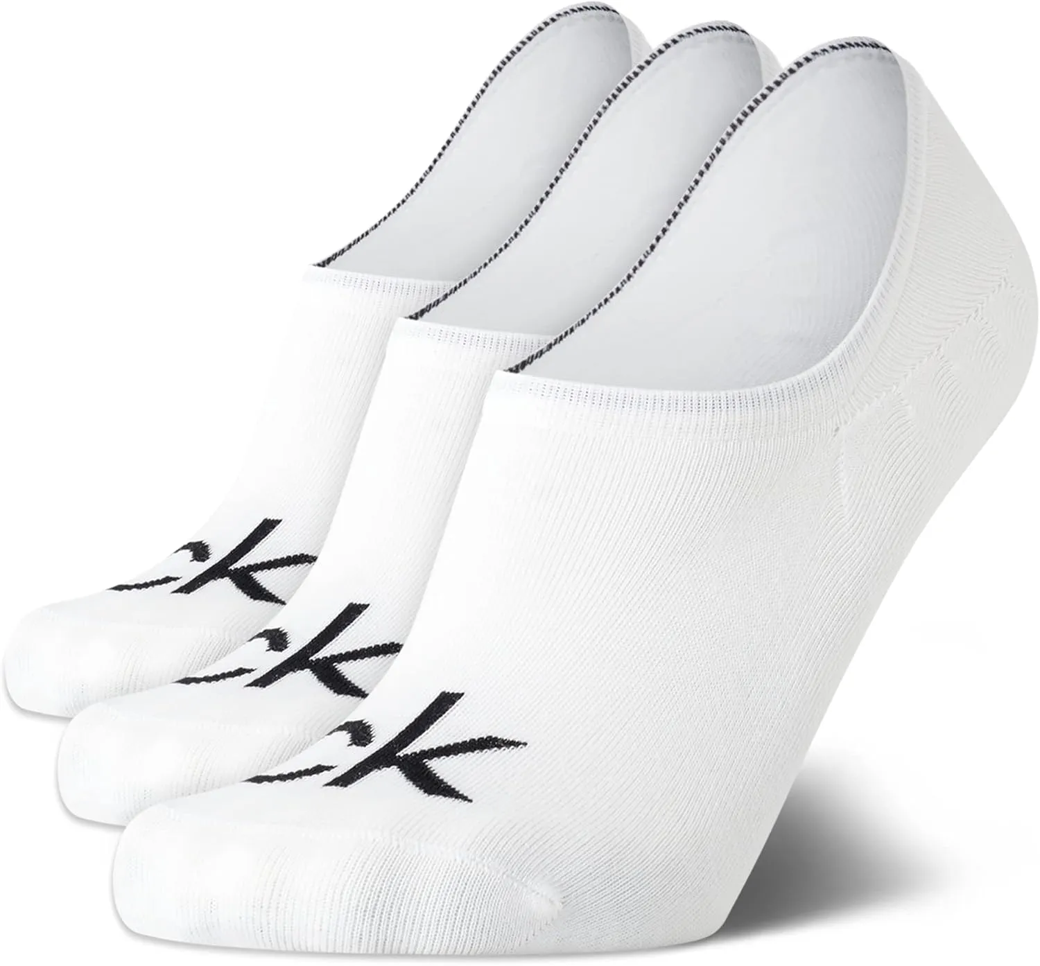 Calvin Klein Men's Socks – No Show Sneaker Liner Socks (3 Pairs)