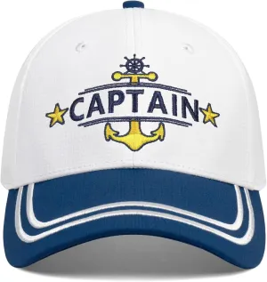 Captain Hat for Men Women,Cool Boat Gifts for Boat Owners,Boating Gifts Accessories for Dad