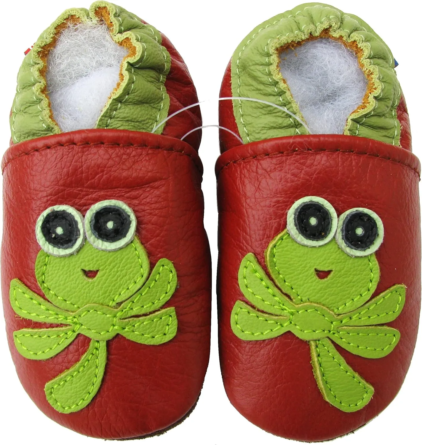Carozoo Baby Shoes Slippers Leather Soft Sole Kids Toddlers Infants Child up to 6 Years Old