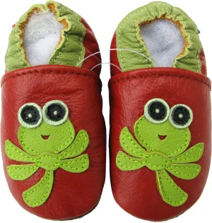 Carozoo Baby Shoes Slippers Leather Soft Sole Kids Toddlers Infants Child up to 6 Years Old
