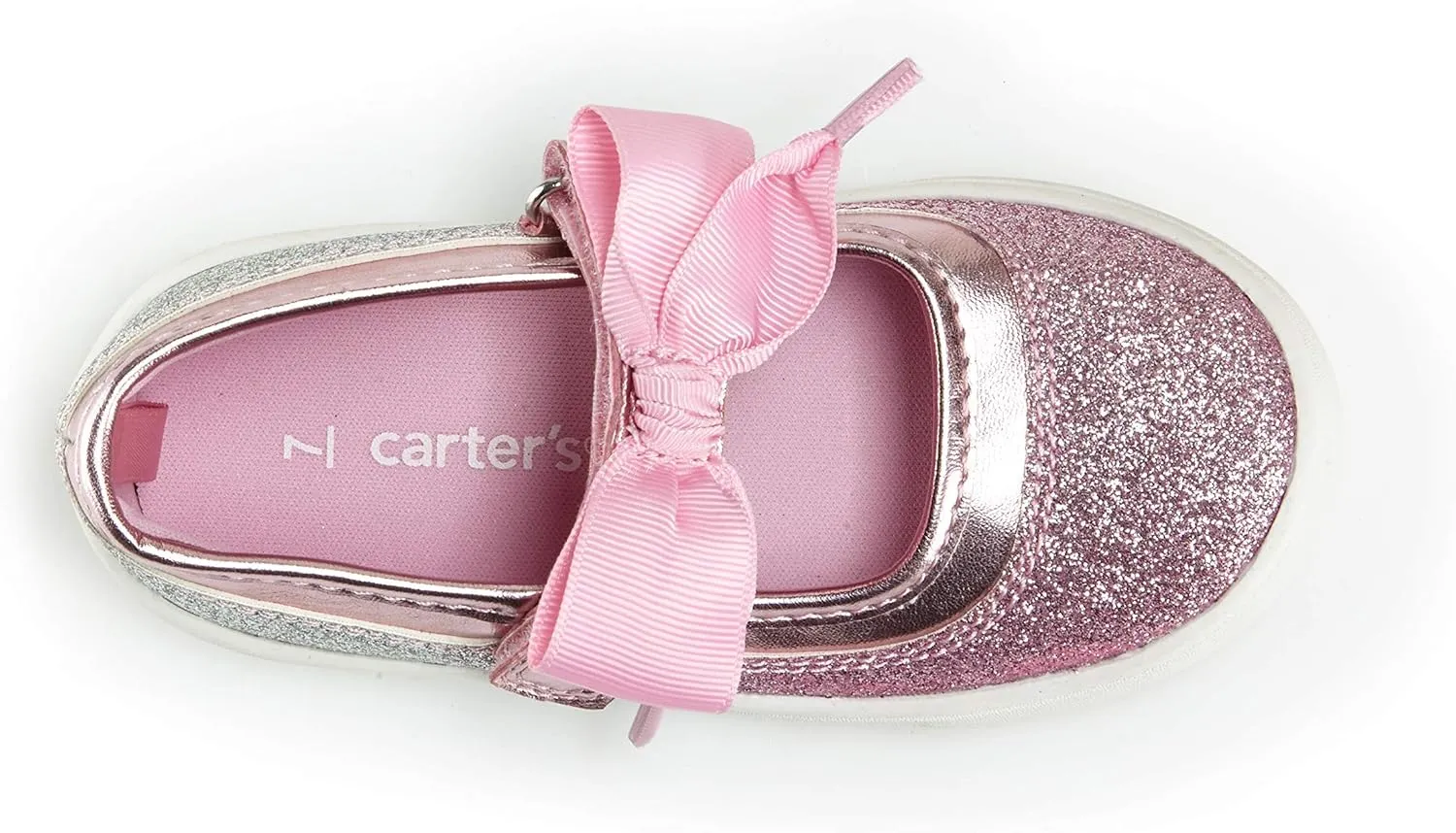 Carter's Girl's Alberta Glittery Mary Jane Flat