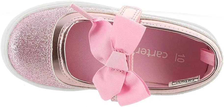 Carter's Girl's Alberta Glittery Mary Jane Flat