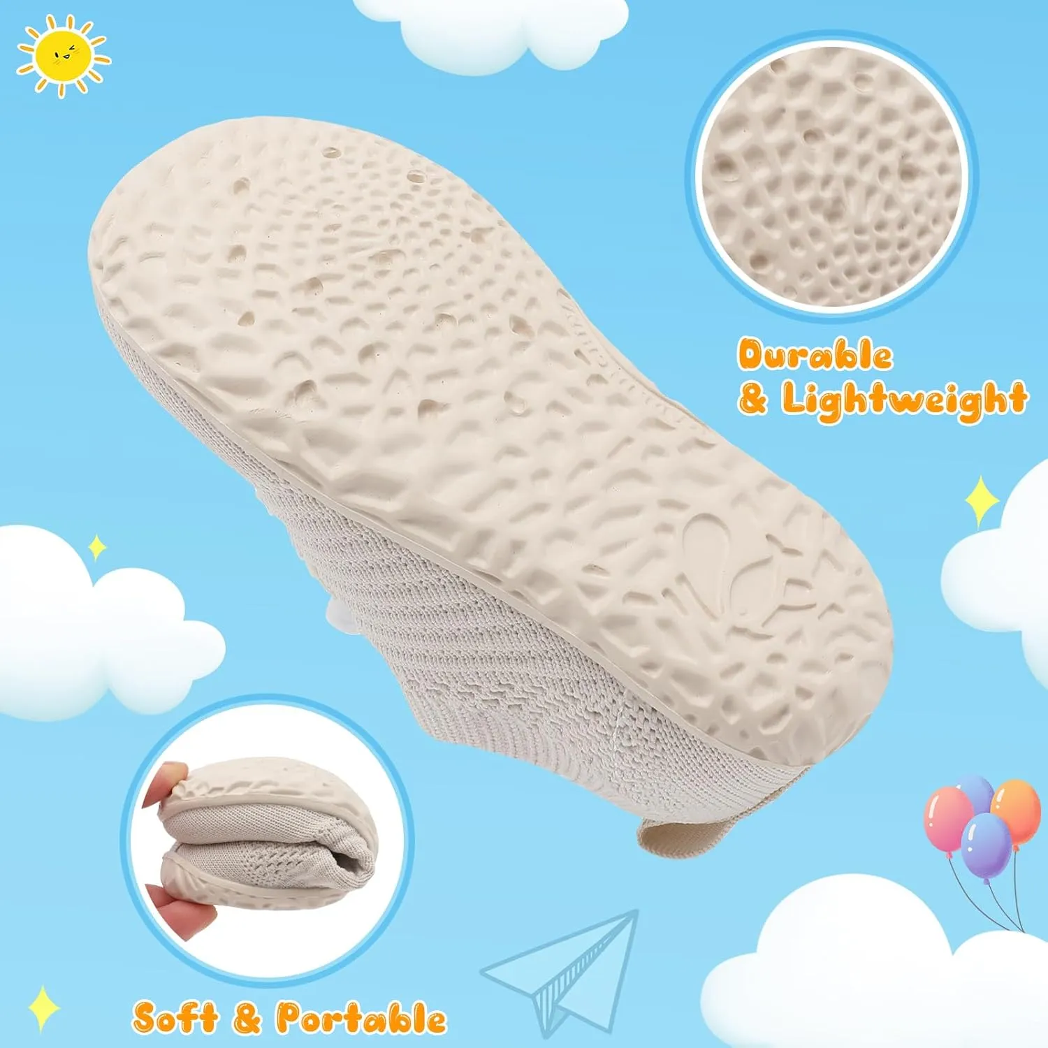 Centipede Demon Toddler Shoes for Boys Girls Baby Kids Slip on Walking Shoe Breathable Sock Shoes Lightweight Soft Sneakers