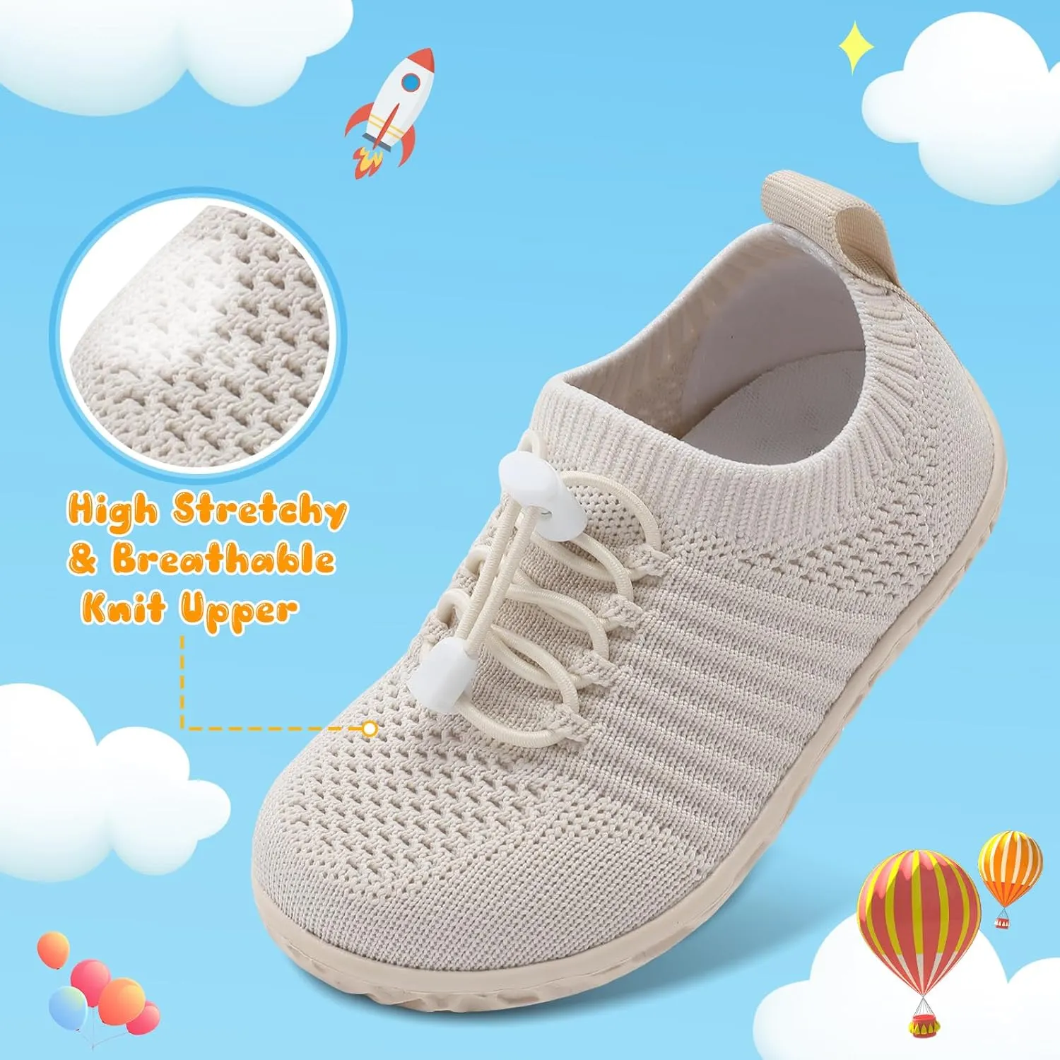 Centipede Demon Toddler Shoes for Boys Girls Baby Kids Slip on Walking Shoe Breathable Sock Shoes Lightweight Soft Sneakers