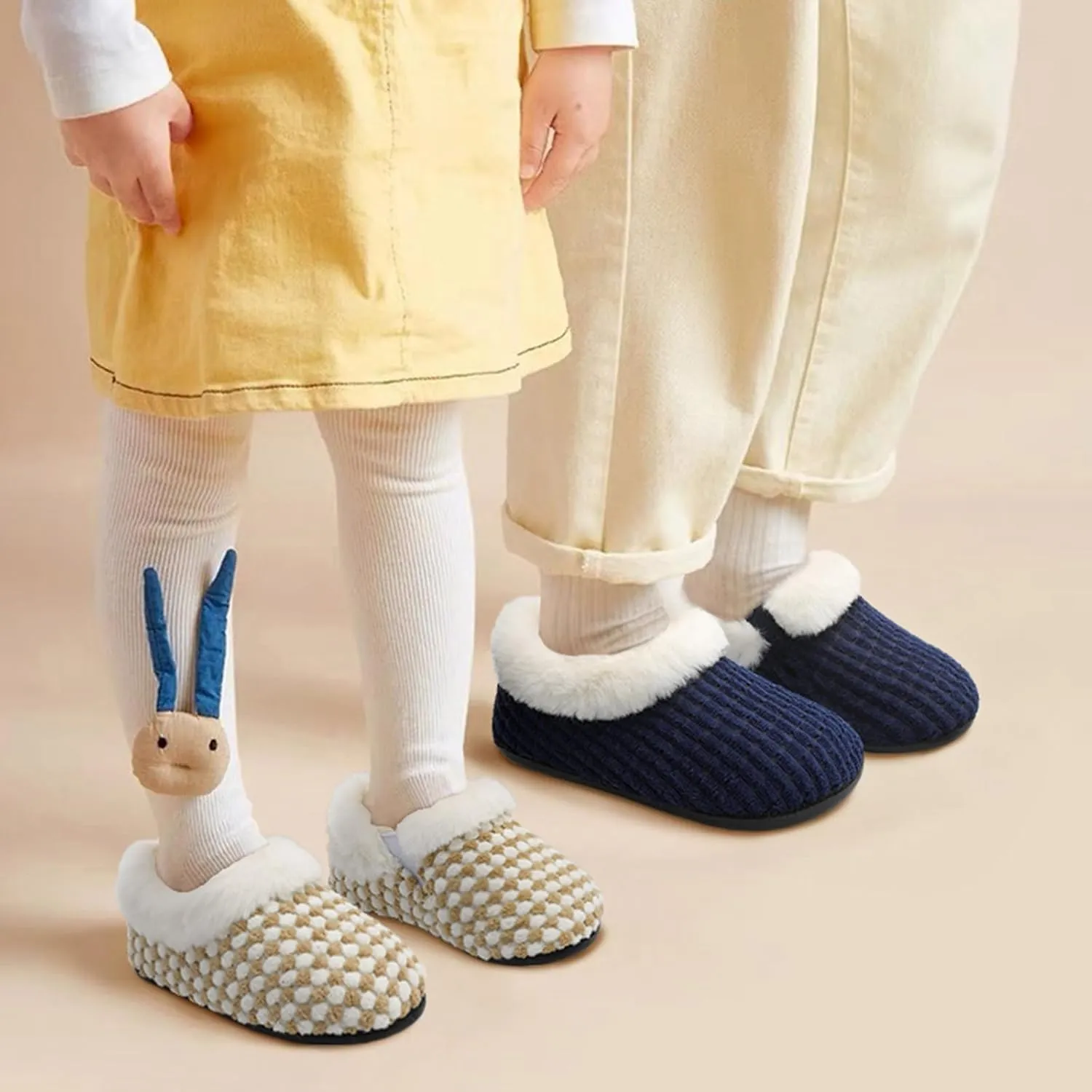 Centipede Demon Toddler Slippers for Boys Girls Slip on Kids Baby Toddlers House Shoes Lightweight Barefoot Furry Sock Shoes Indoor Outdoor Warm Walking Shoe