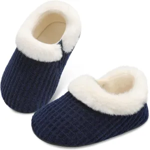 Centipede Demon Toddler Slippers for Boys Girls Slip on Kids Baby Toddlers House Shoes Lightweight Barefoot Furry Sock Shoes Indoor Outdoor Warm Walking Shoe