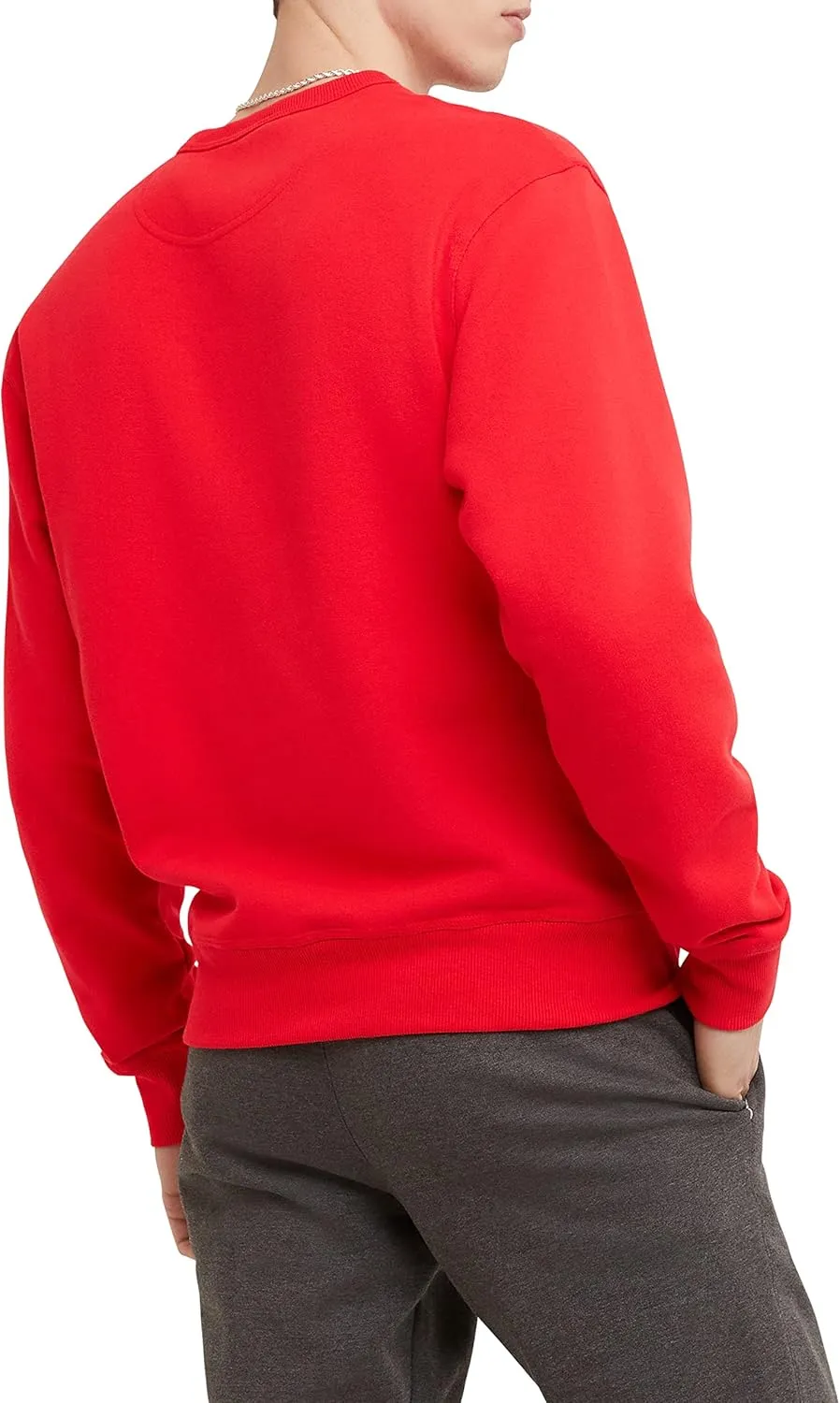 Champion Men's Crewneck, Powerblend Fleece Sweatshirt, Crewneck Sweatshirts (Reg. Or Big & Tall)