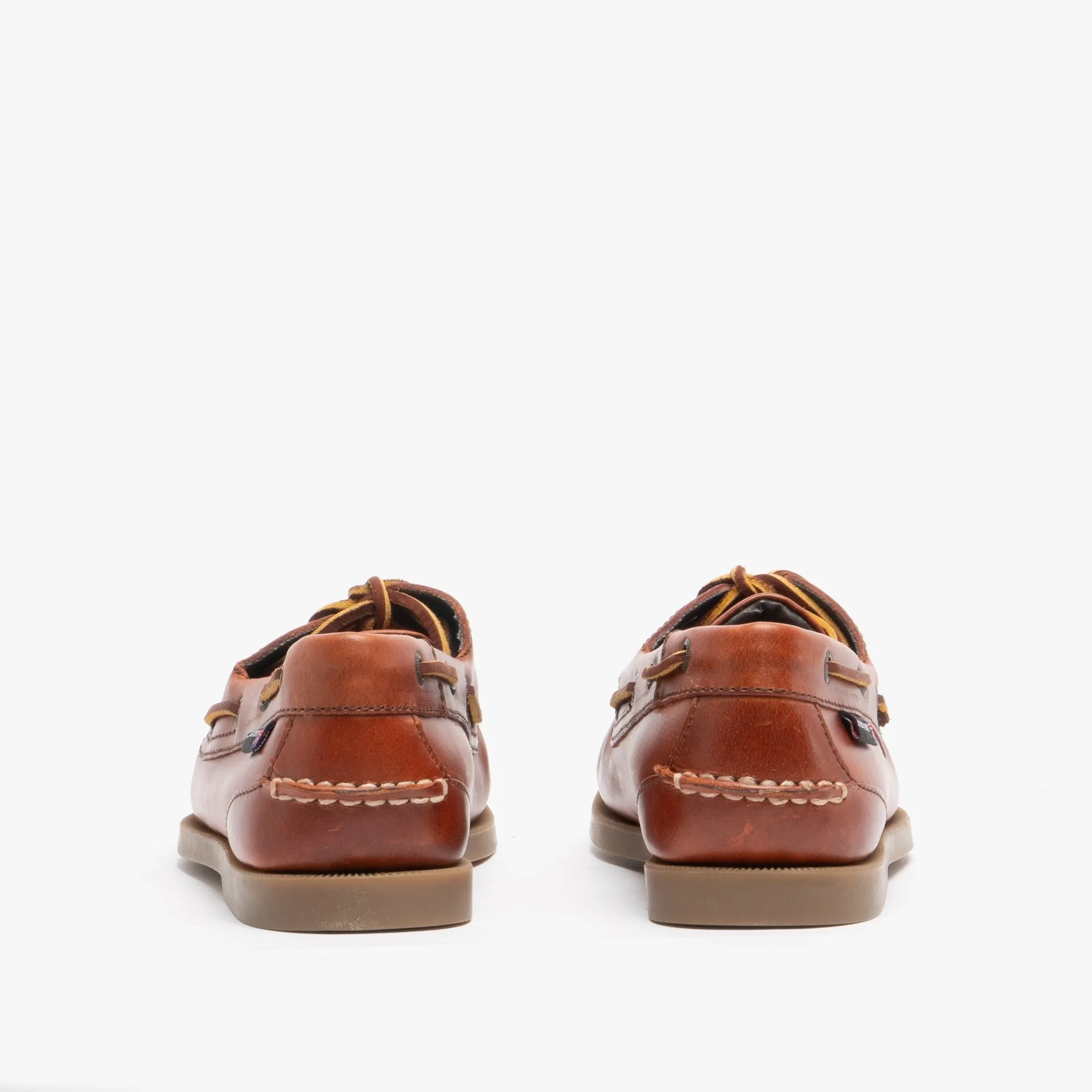 Chatham DECK G2 Mens Nubuck Leather Boat Shoes Chestnut
