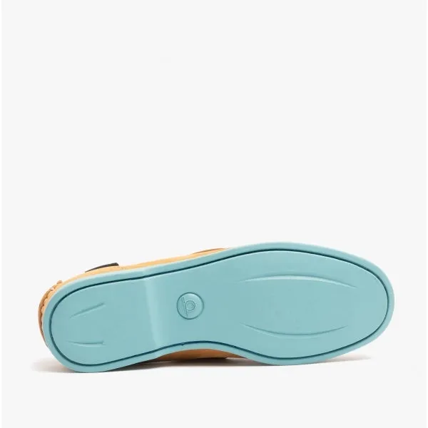 Chatham PIPPA II G2 Womens Boat Shoes Tan/Turquoise