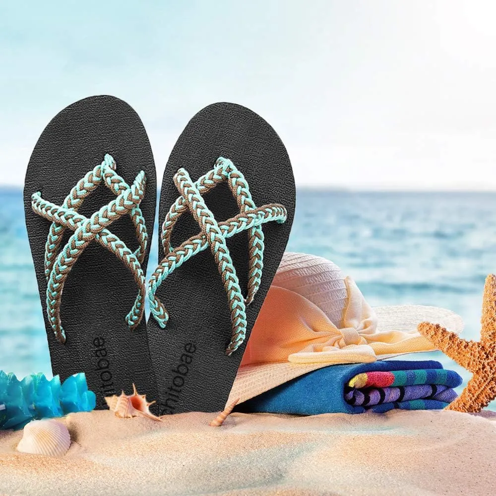chitobae Flip Flops Sandal for Women