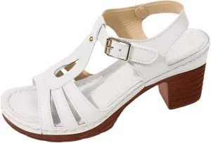 Chunky Heel Sandals for Women Wide Width Open Toe Arch Support Wedge Sandals with Adjustable Ankle Strap Comfortable Dressy Fishmouth Breathable Wedge Sandal Beach Lightweight Wedding Trendy Sandal