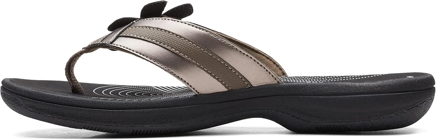 Clarks Women's Brinkley Flora Flip Flop