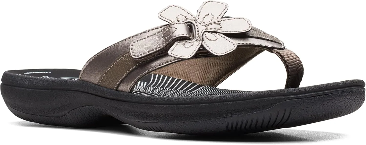 Clarks Women's Brinkley Flora Flip Flop