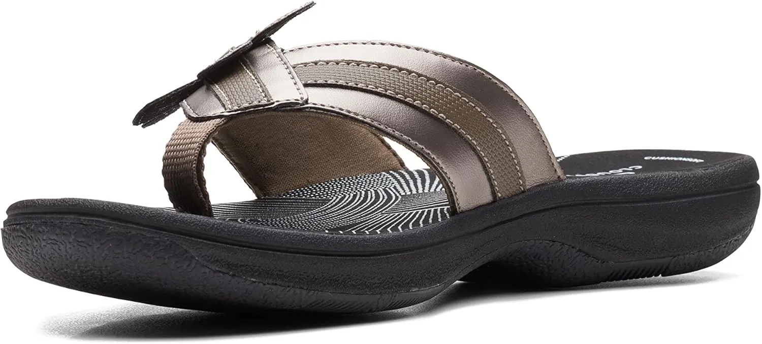 Clarks Women's Brinkley Flora Flip Flop