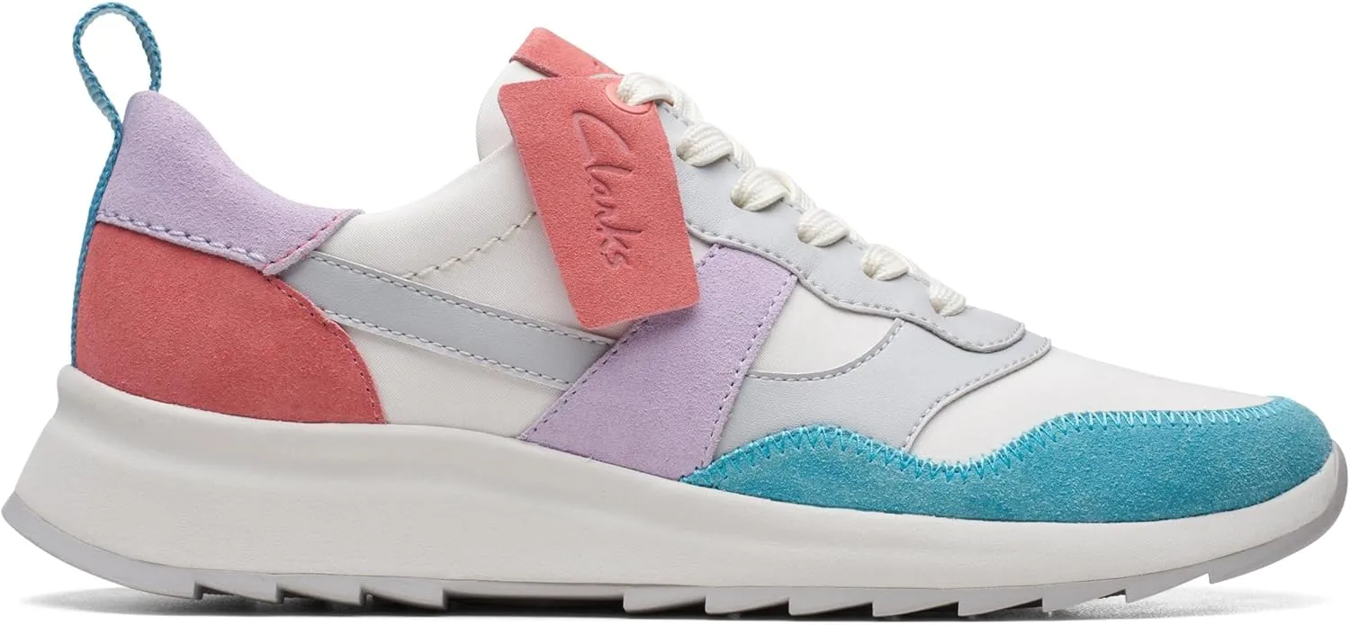 Clarks Womens Dashlite Jazz Lilac Combi Boat Shoe