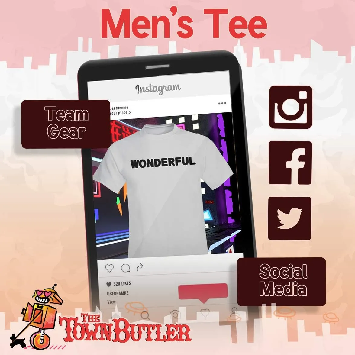 Clay-Structure Builder And Servicer AF - A Soft & Comfortable Men's T-Shirt