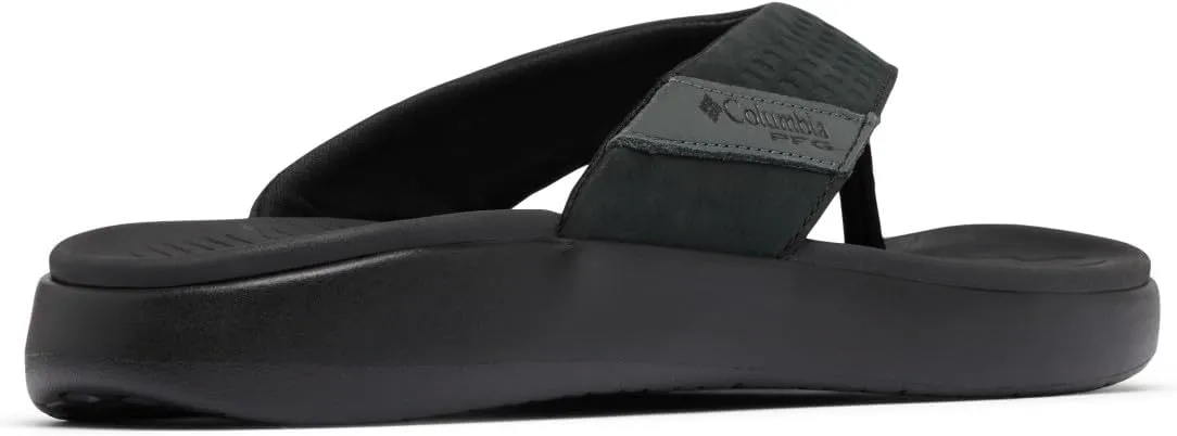Columbia Men's PFG Boatside Flip Lea Sandal