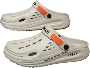 Comfortable Men's Slip-on Clogs with Soft Sole for Walking, Outdoor Activities, and Beach Sandals