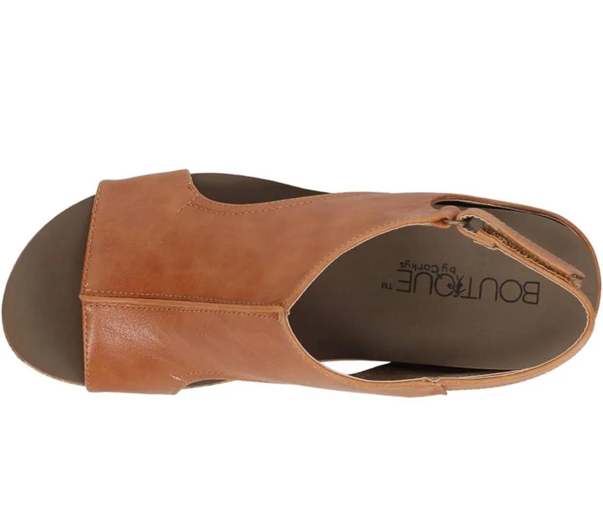 CORKYS Carley Cognac Wedge