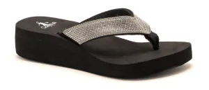 Corkys Hardy Wedge Flip Flop