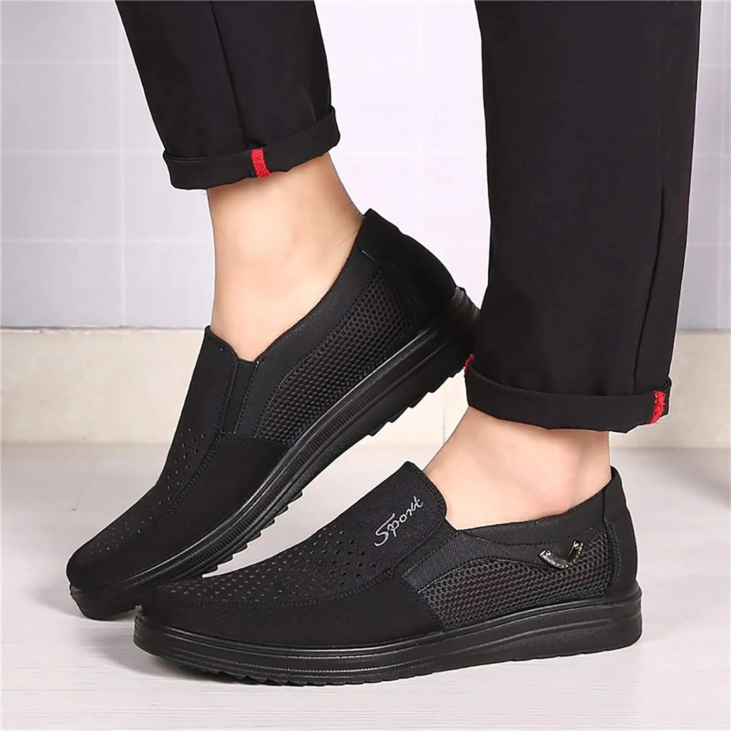 COSIDRAM Mens Loafer Casual Shoes Comfort Lightweight Driving Travel Walking Shoes for Adult Male