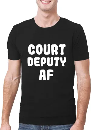 Court Deputy AF - A Soft & Comfortable Men's T-Shirt