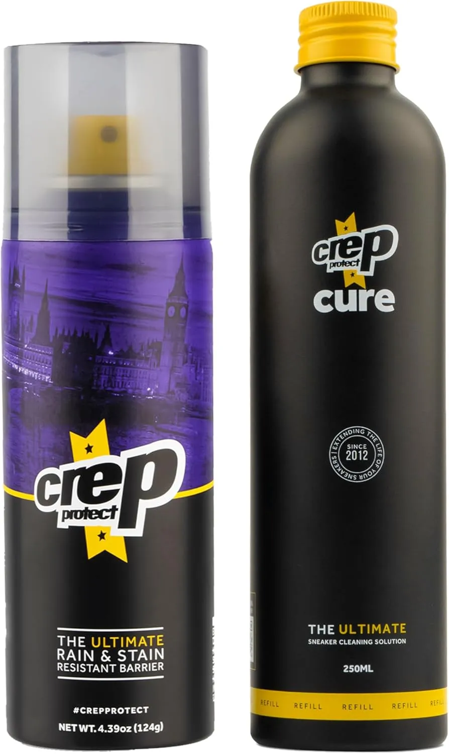 Crep Protect Shoe Protector Spray & CURE Sneaker Cleaner - Ultimate Sneaker Cleaning Refill