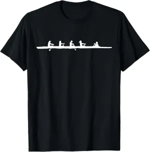 Crew Boat College Rowing Squad Row Crew T-Shirt